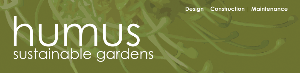 humus sustainable gardens. design. construction. maintenance